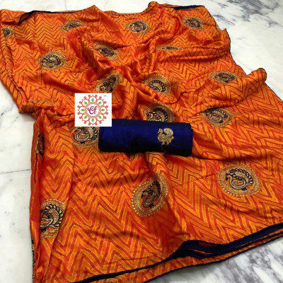 Zigzag Sana Silk  Saree